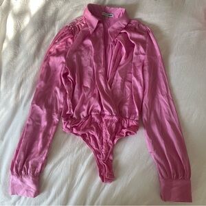 Pink Long Sleeve Bodysuit